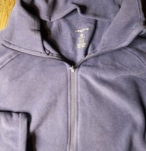 Layer 8 Deep Blue Women's Zip-Up Hoodie